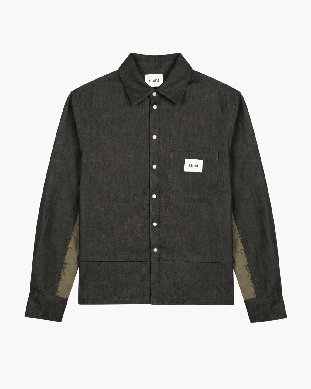 Concrete Black Double Denim Shirt