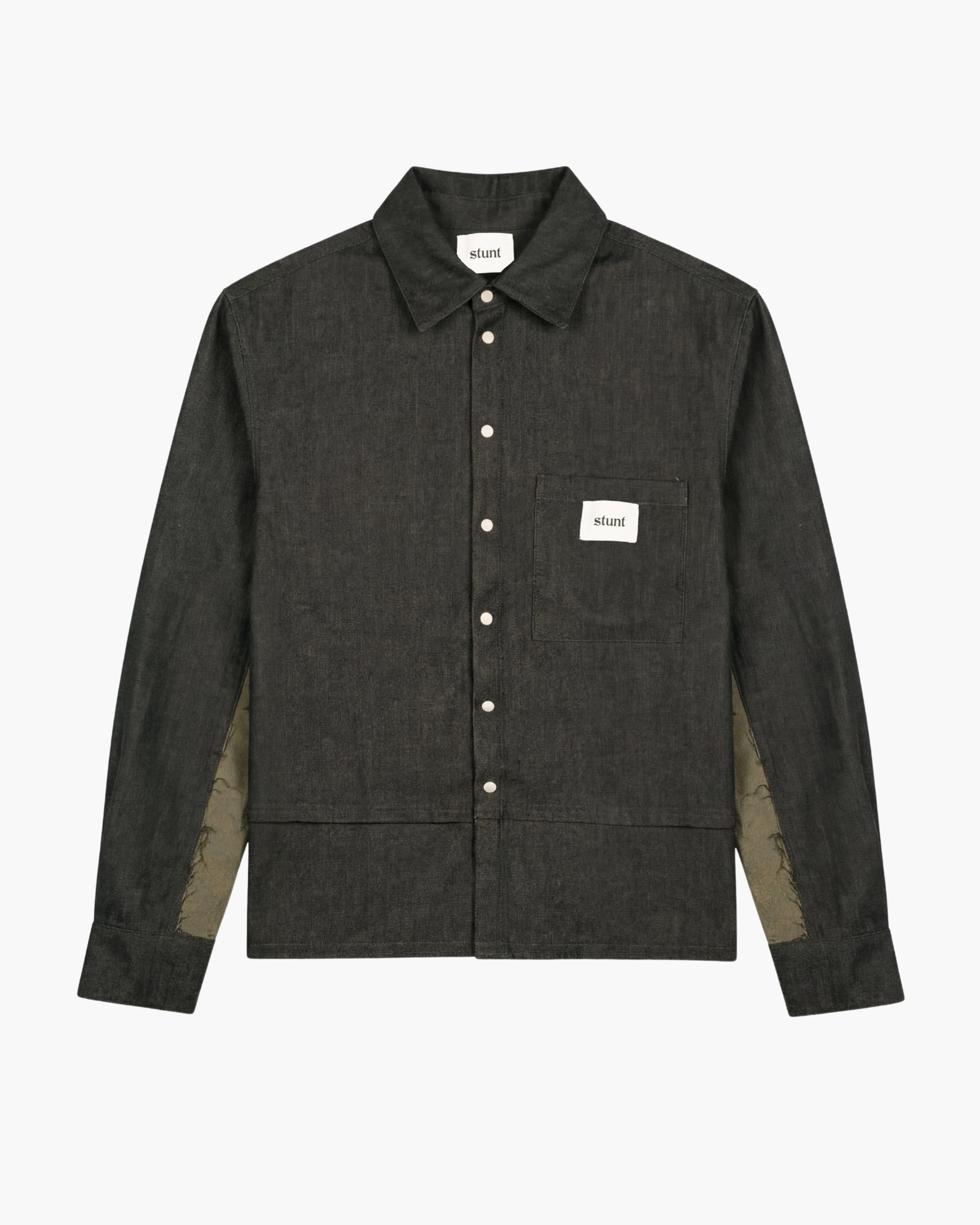 Concrete Black Double Denim Shirt