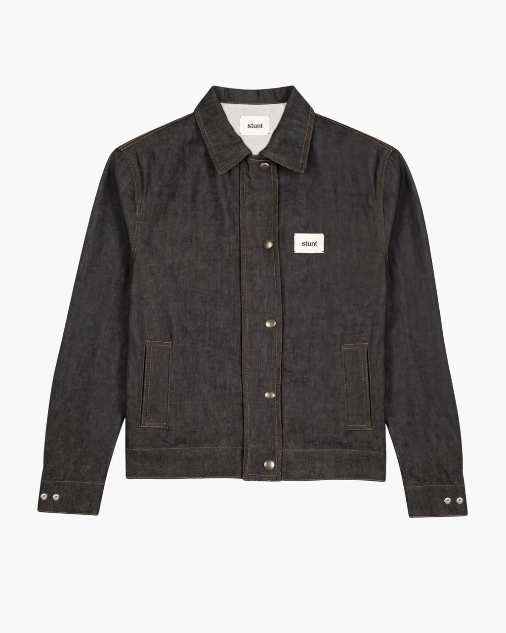 Raw Black Denim Jacket