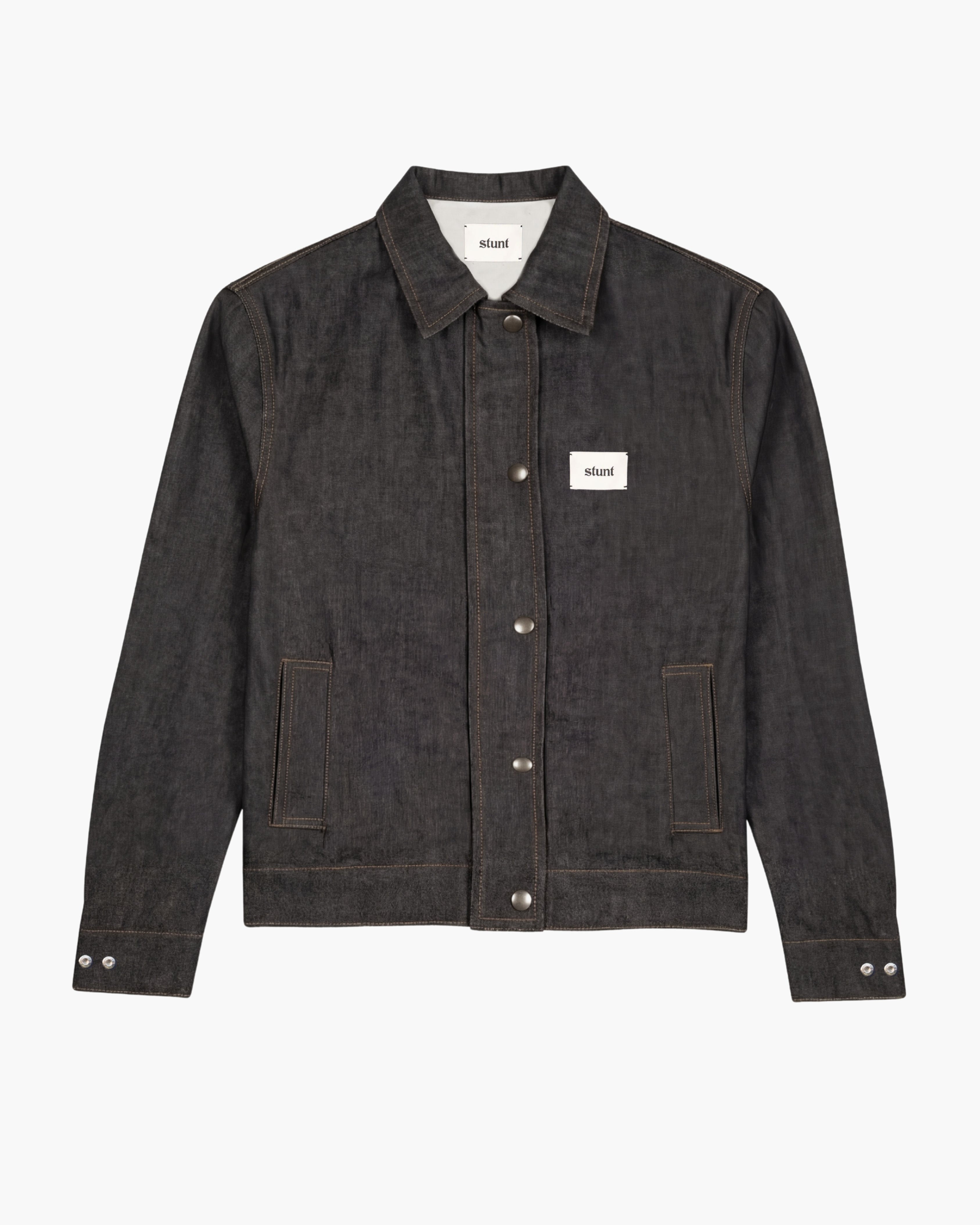 Raw Black Denim Jacket
