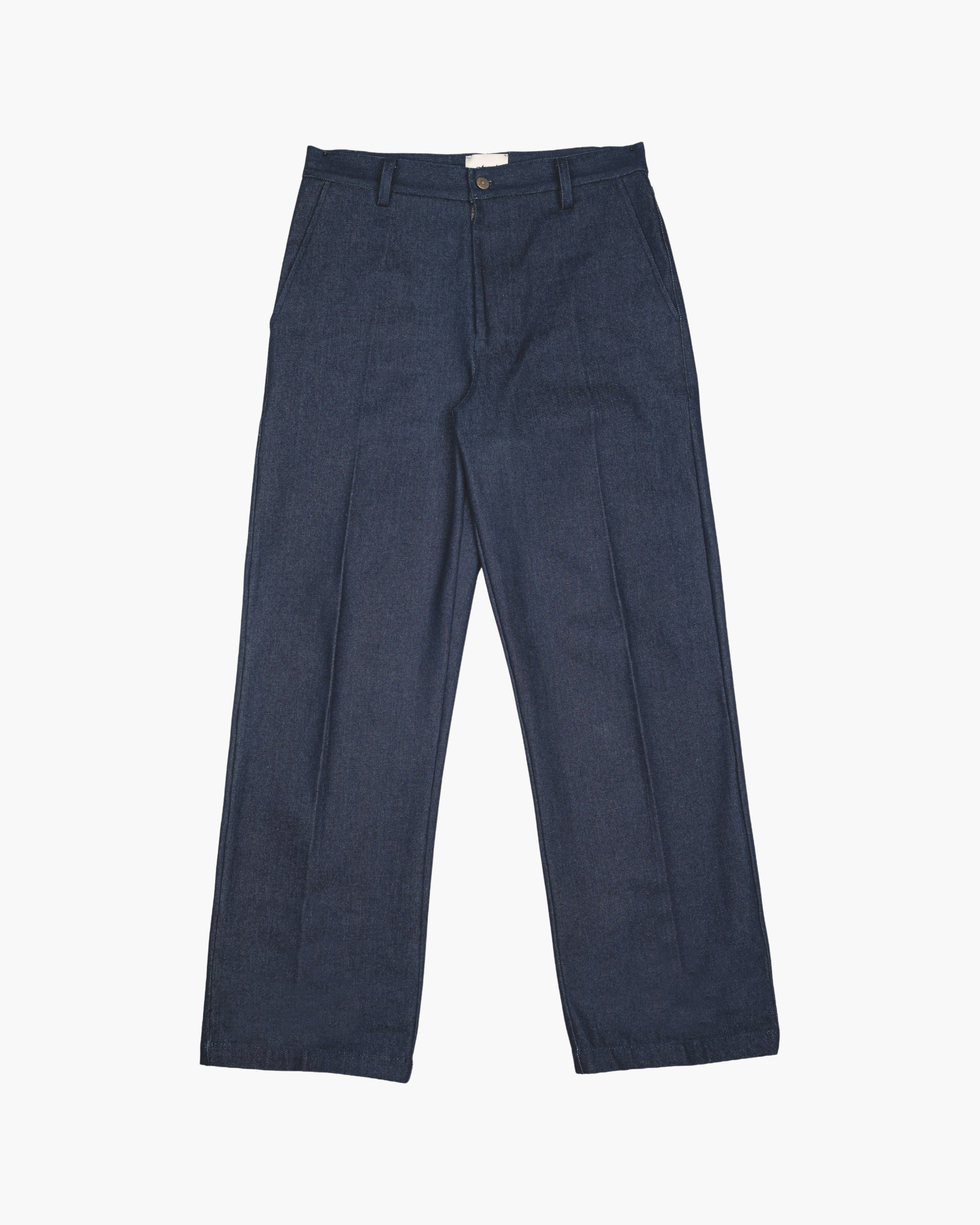 Raw Blue Flare Denim Pant