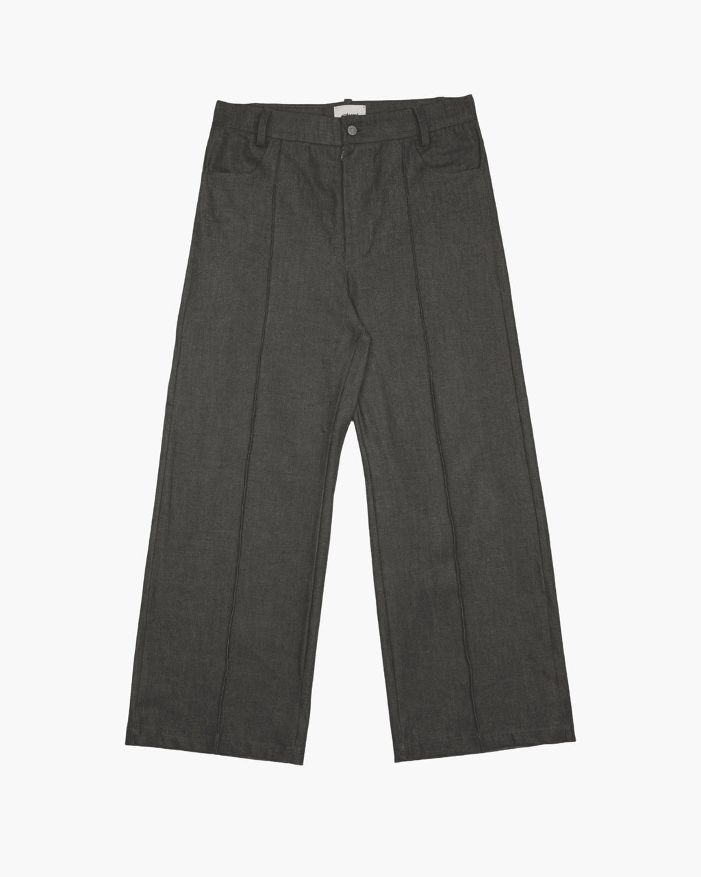 Concrete Black Baggy Denim Pant