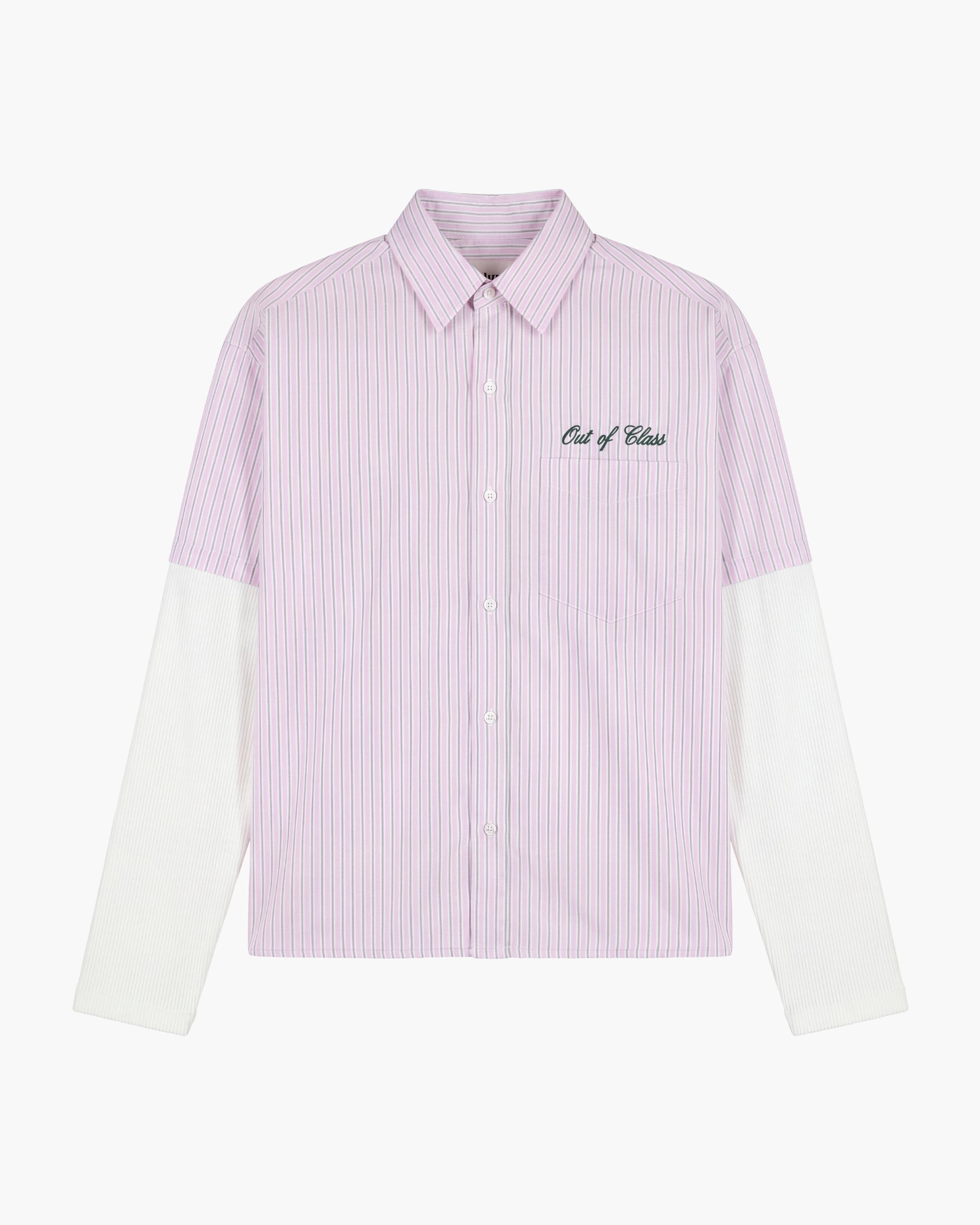 Guava Layered Popeline Shirt