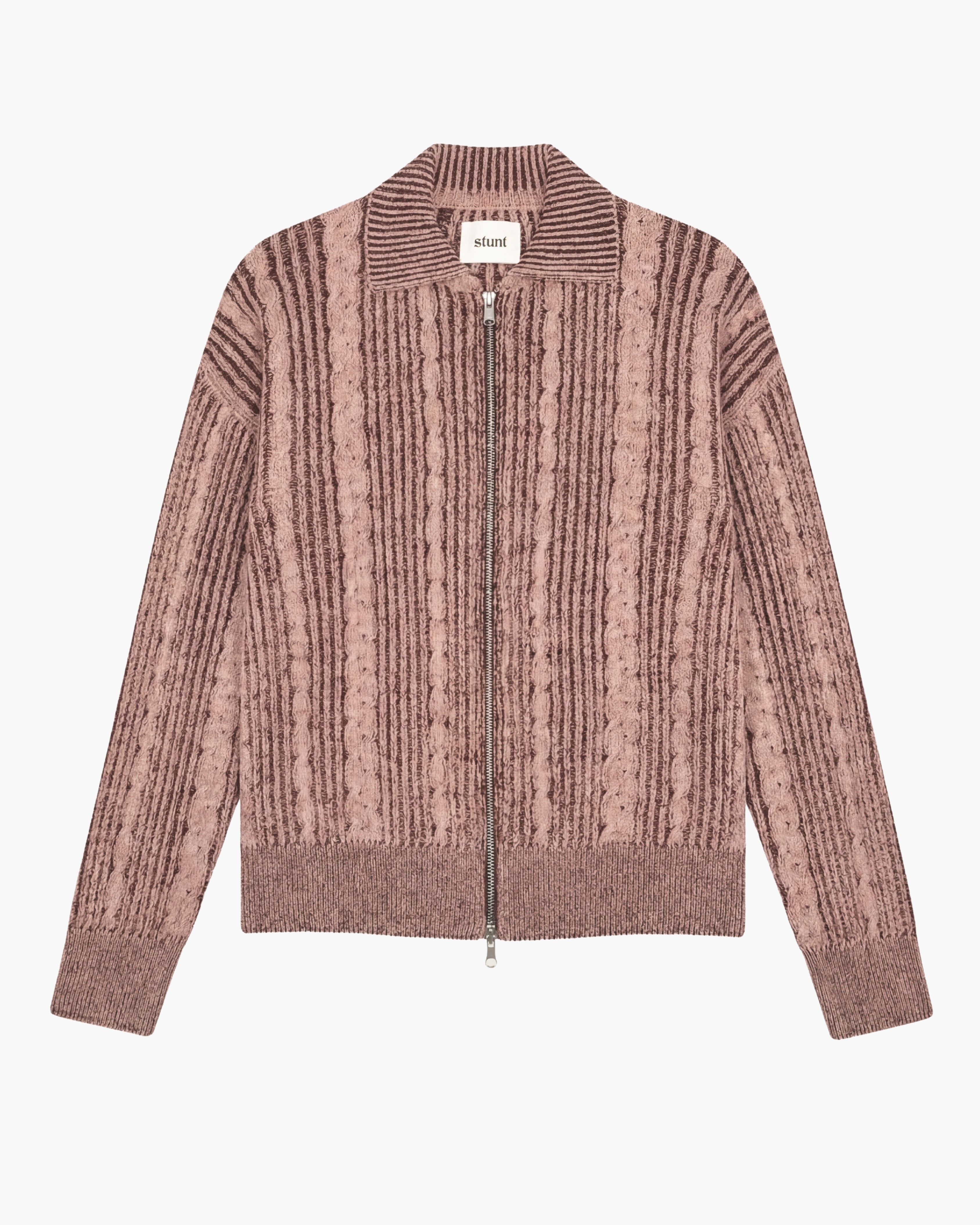 Rosewood Full Zip Cardigan