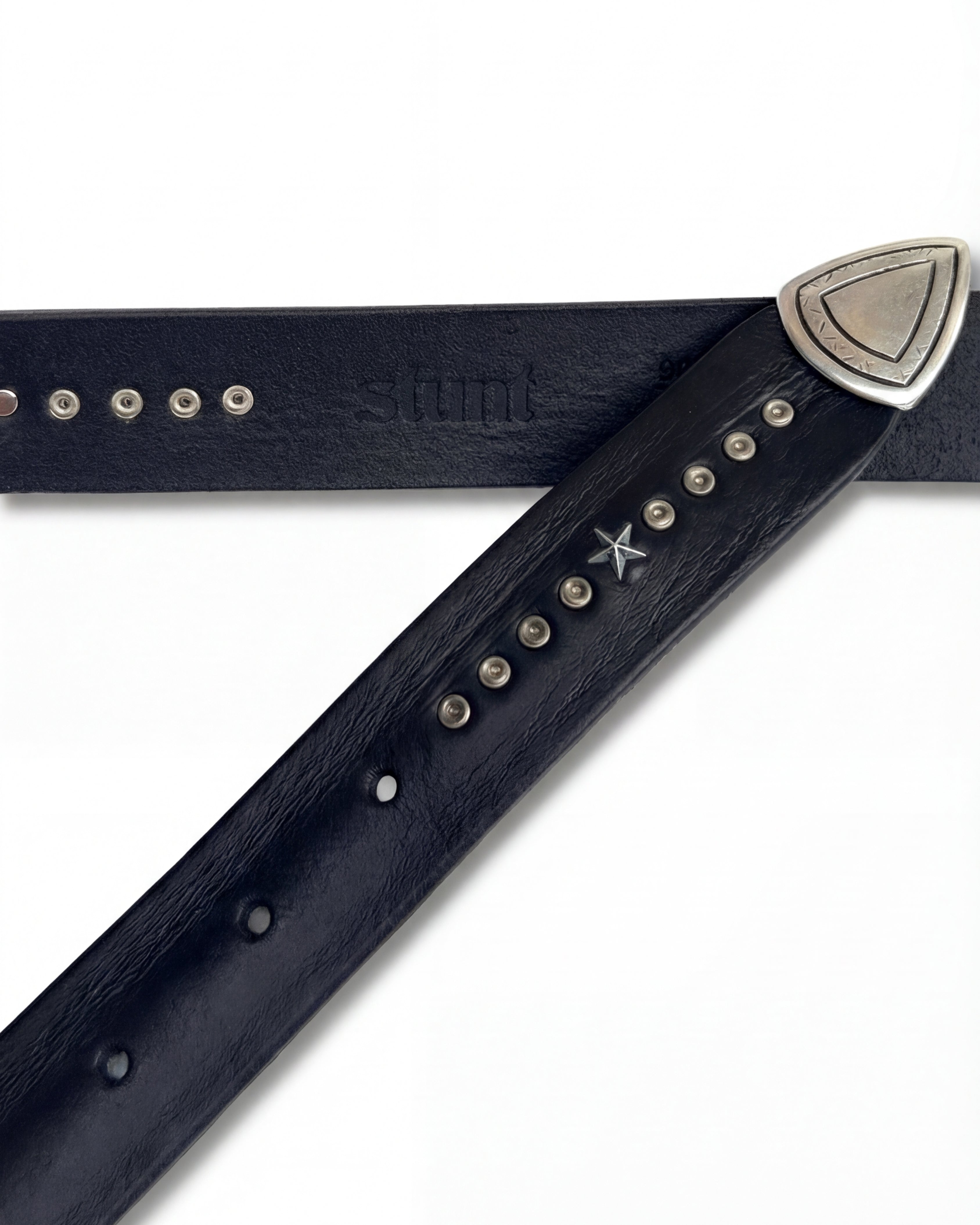 Stunt Black Studs Belt