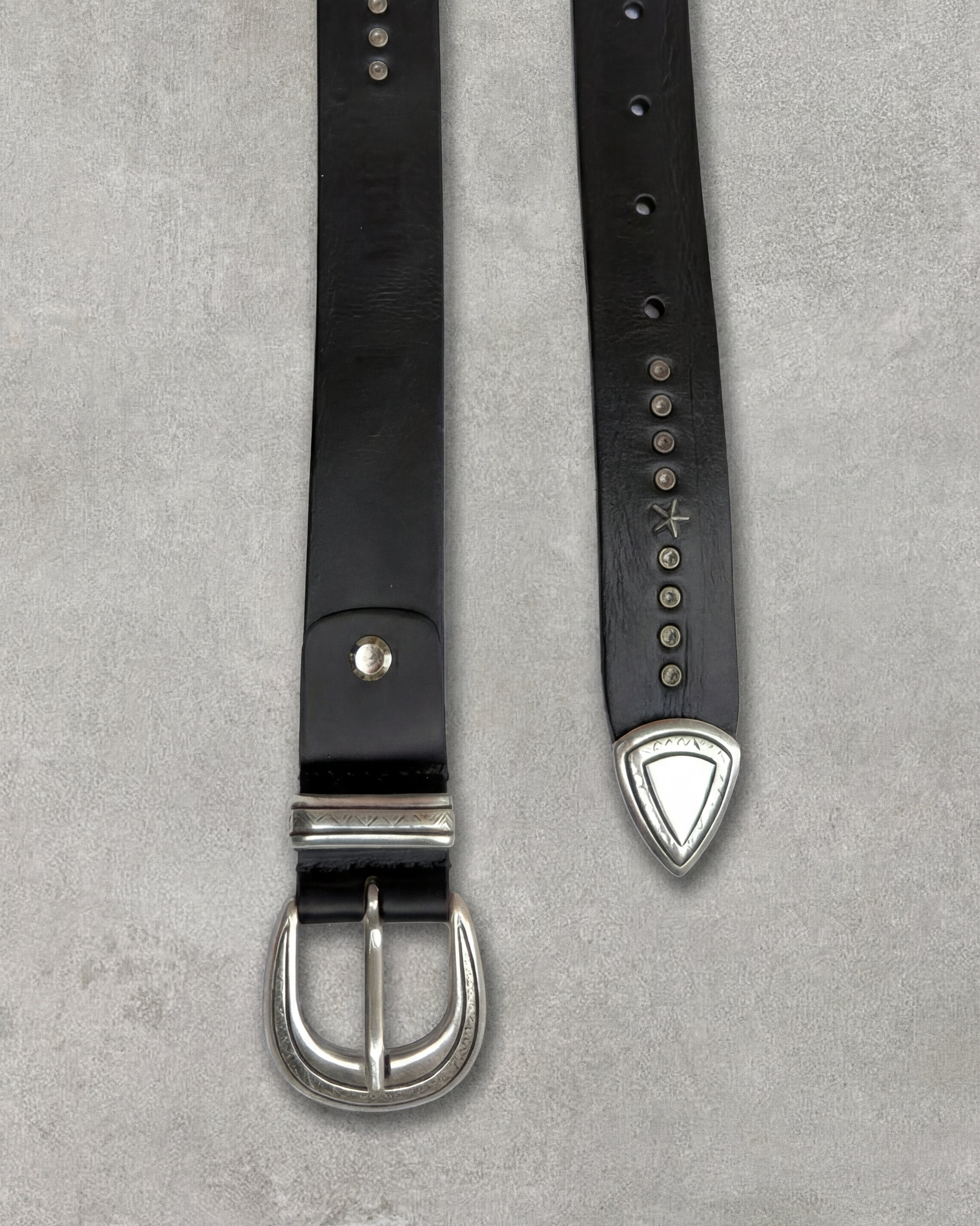 Stunt Black Studs Belt