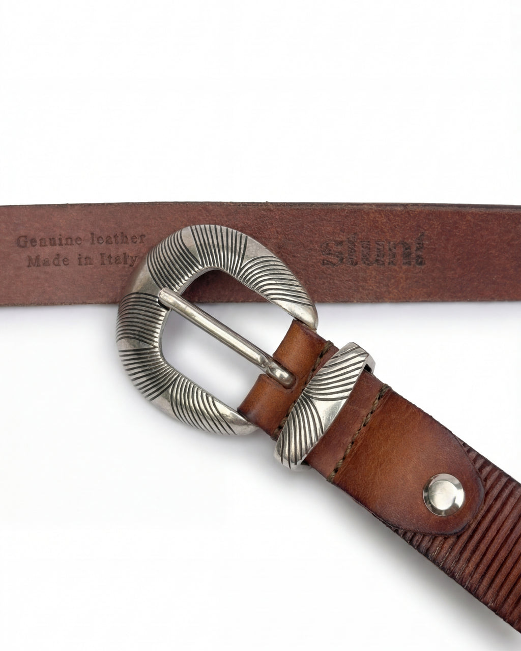 Stunt Western Brown Belt