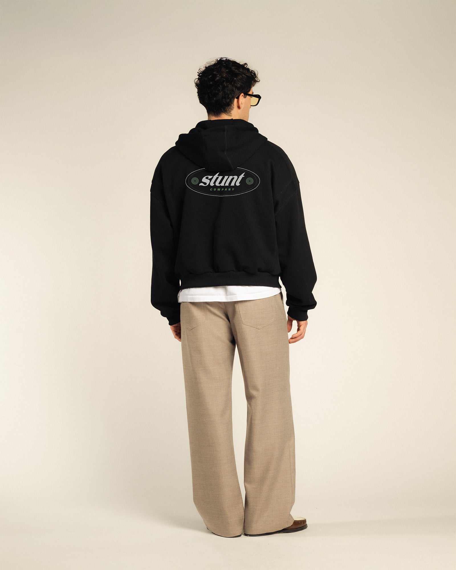 Heavy Cotton Logo Zip Hoodie