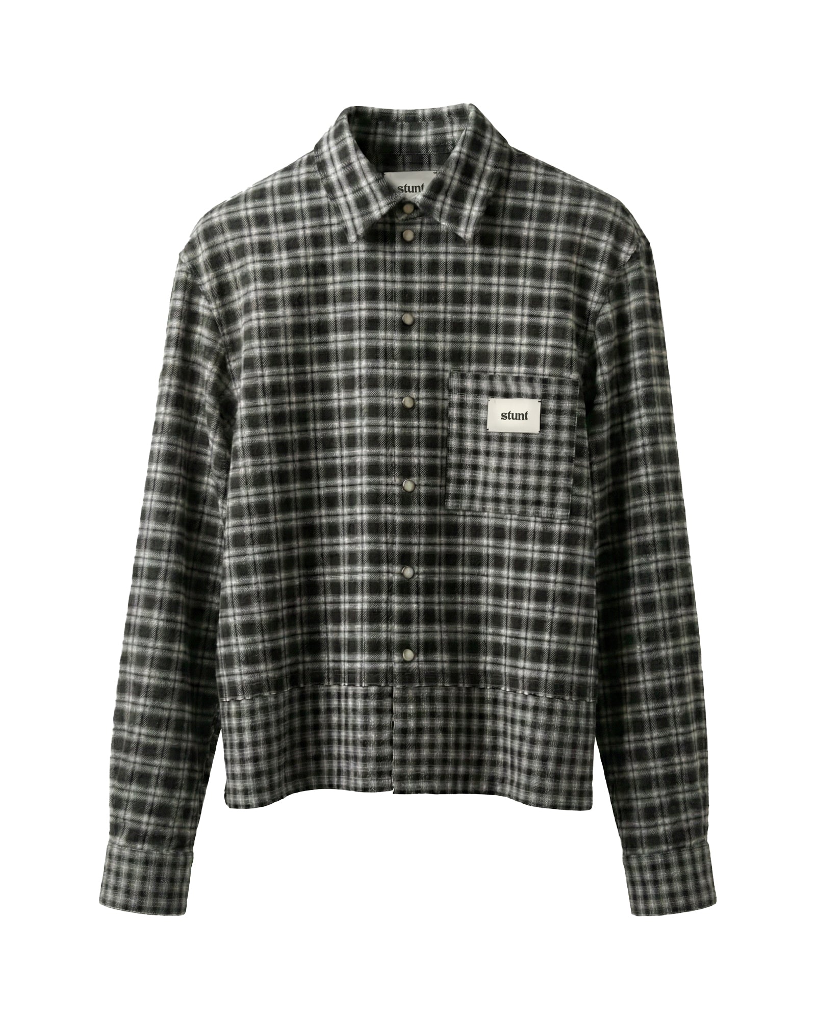 Check Patch Shirt