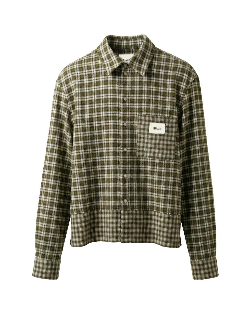 Check Patch Shirt