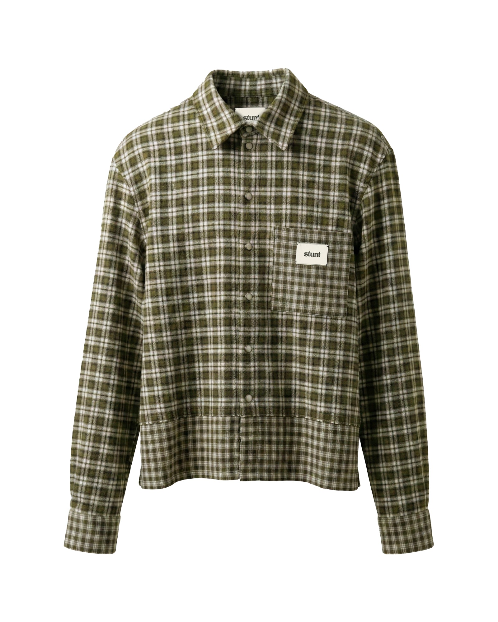 Check Patch Shirt
