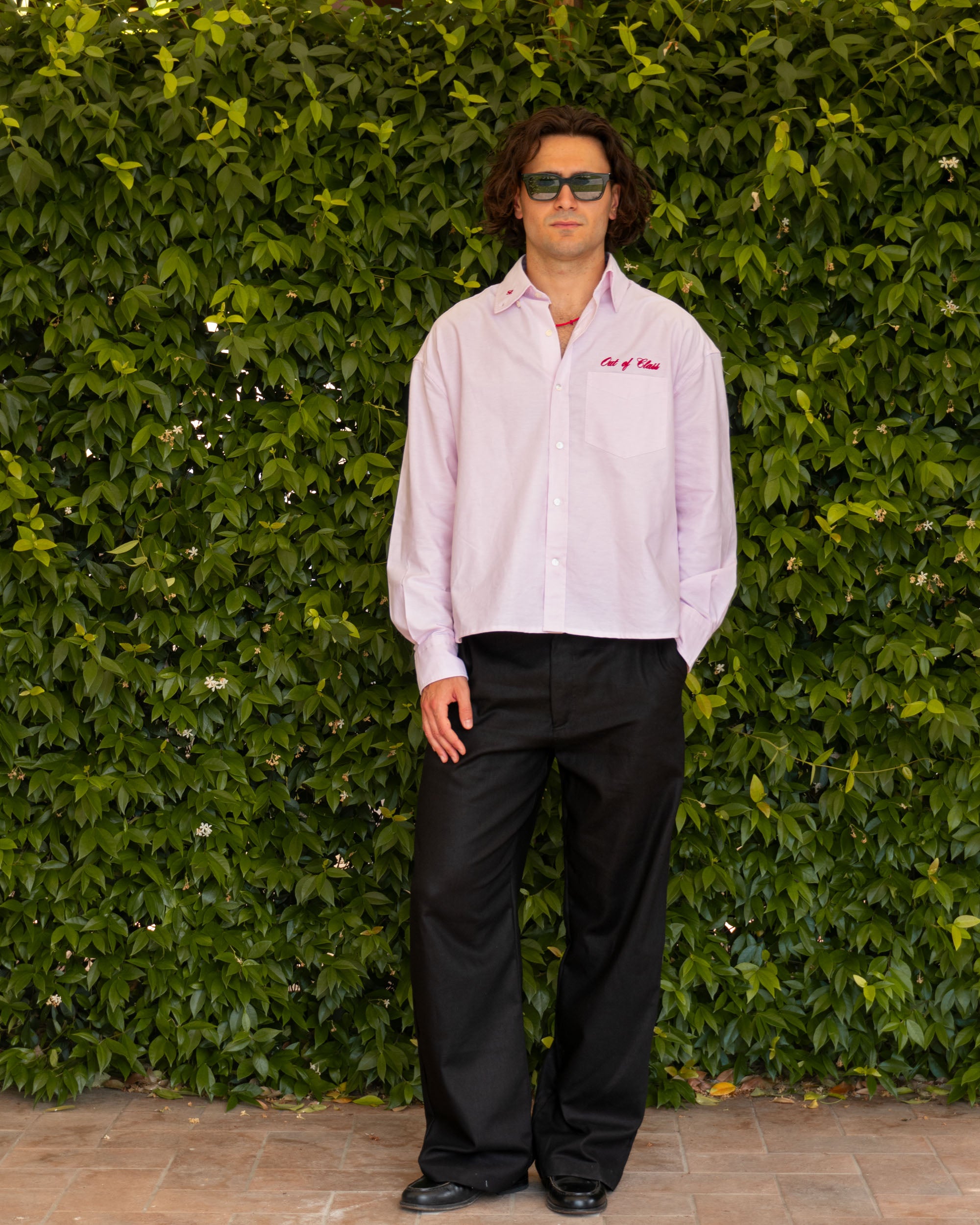 Jet Black Bootcut Linen Pants