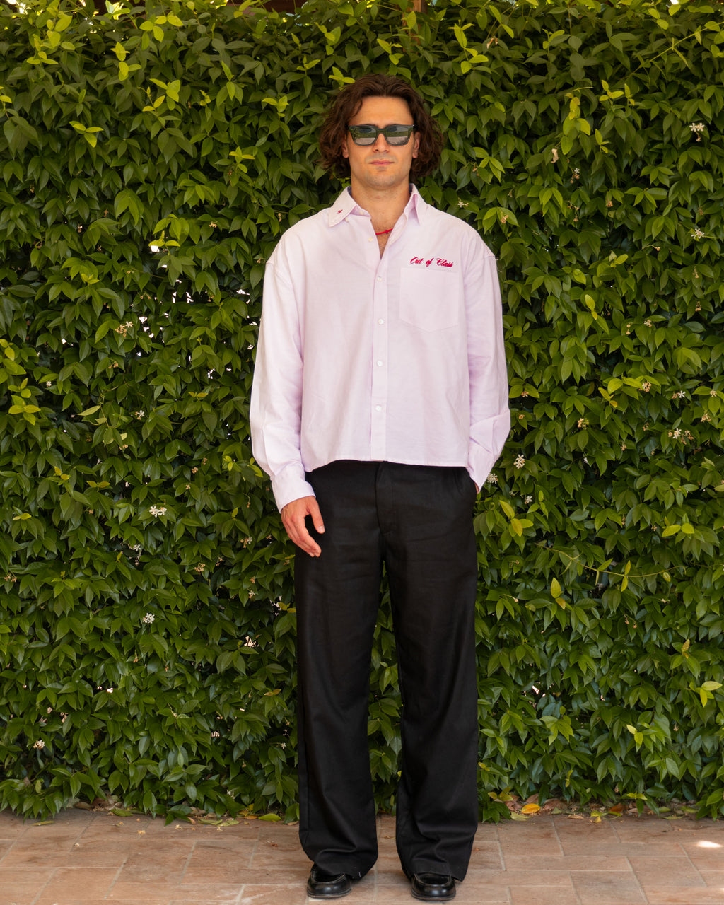 Jet Black Bootcut Linen Pants