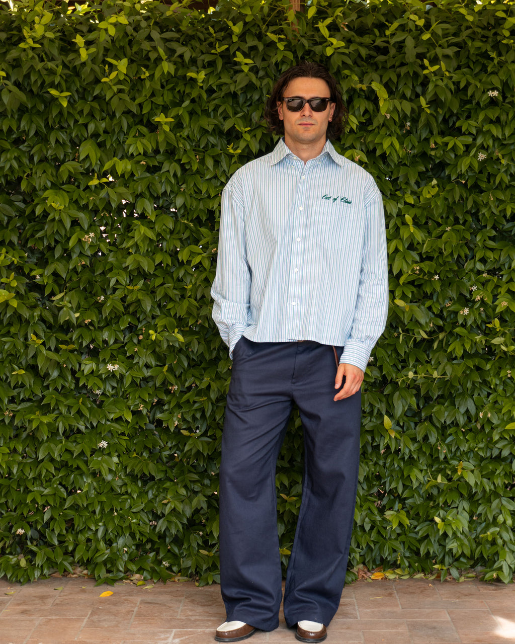 Lagoon Cotton Striped Shirt