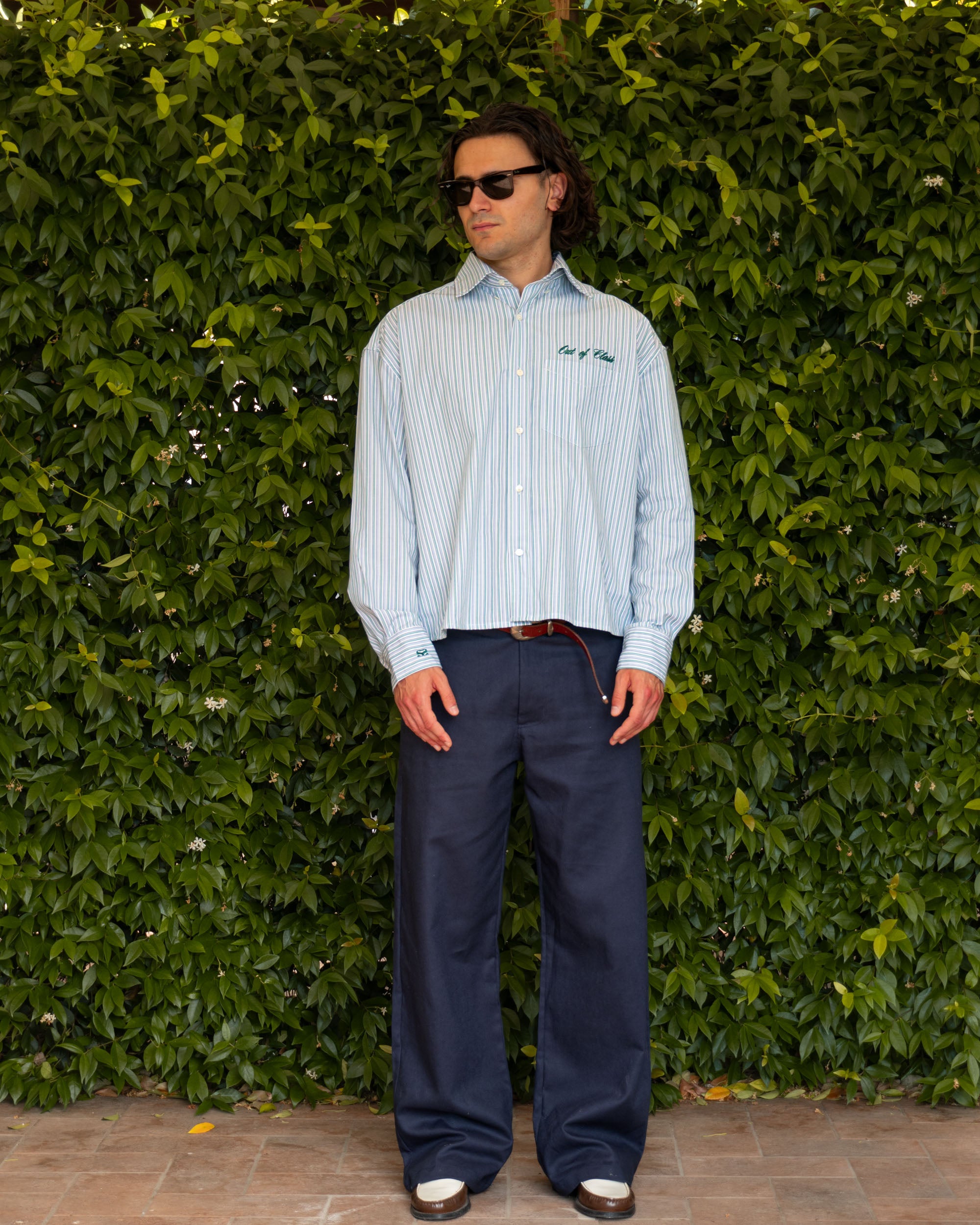 Lagoon Cotton Striped Shirt