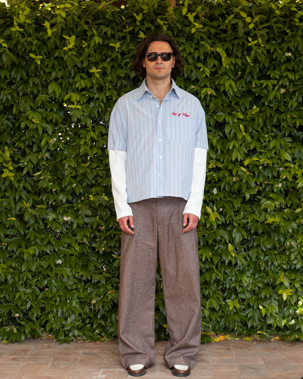 Cocoa Wide Leg Linen Pants