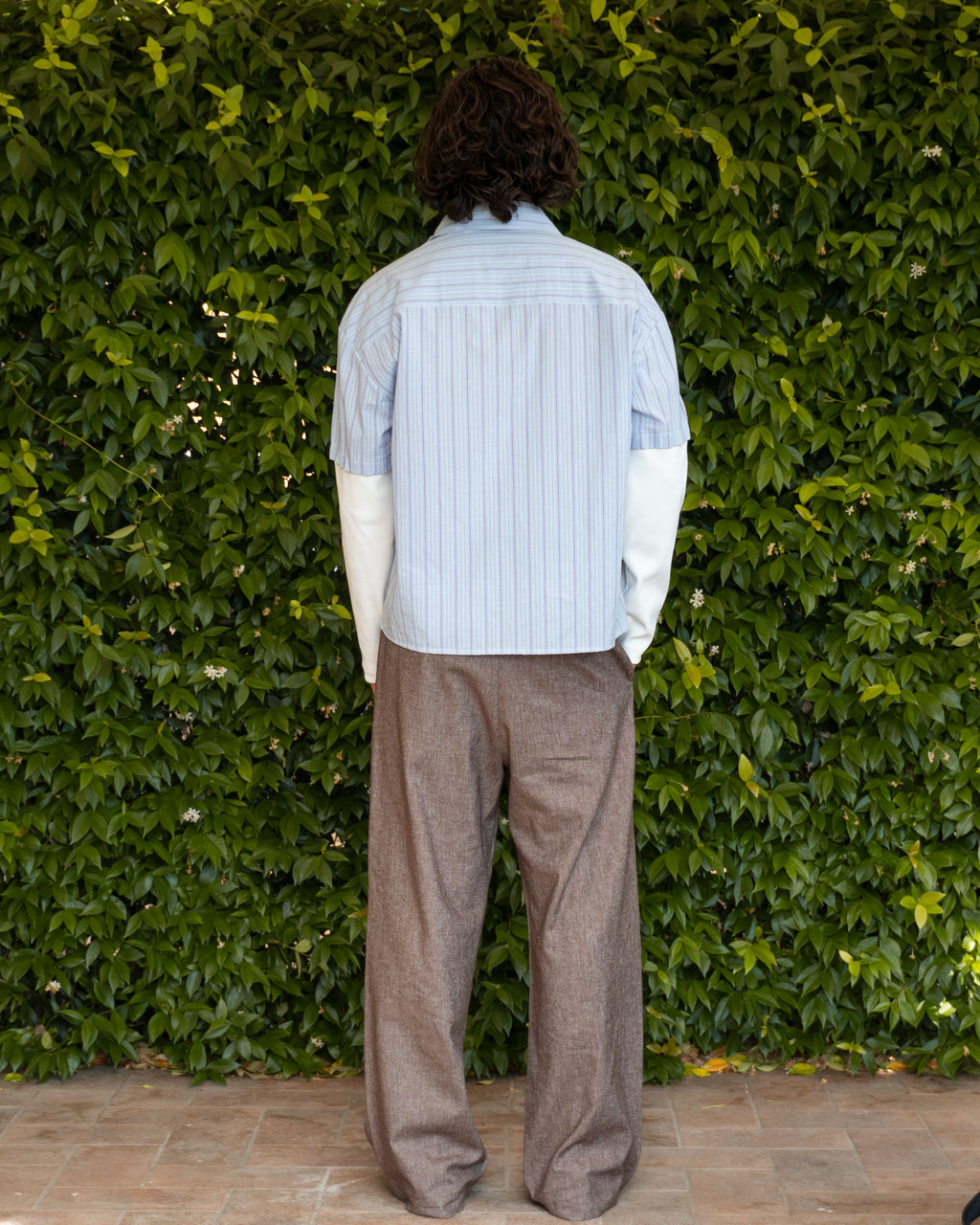 Sunset Layered Popeline Shirt