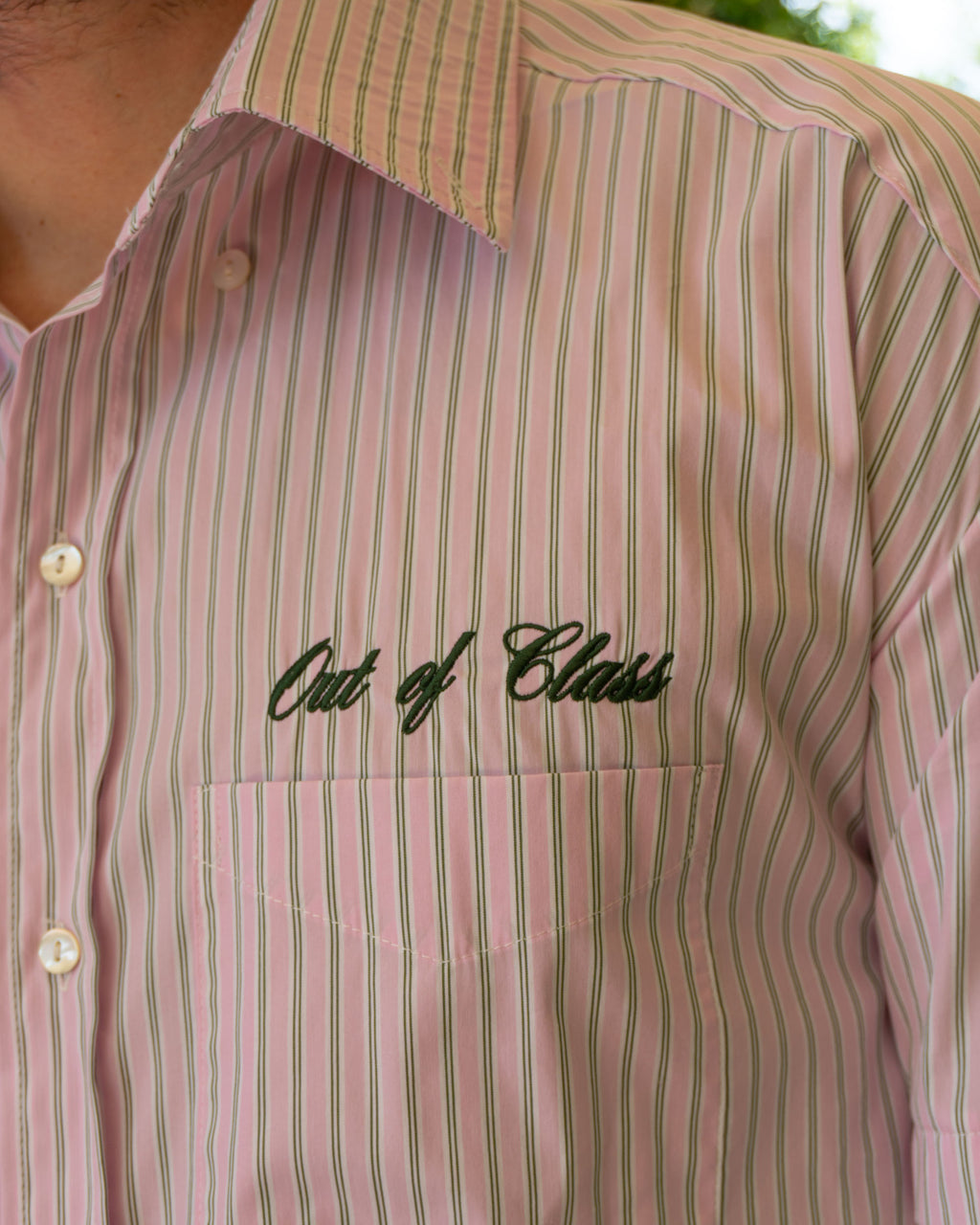 Guava Layered Popeline Shirt