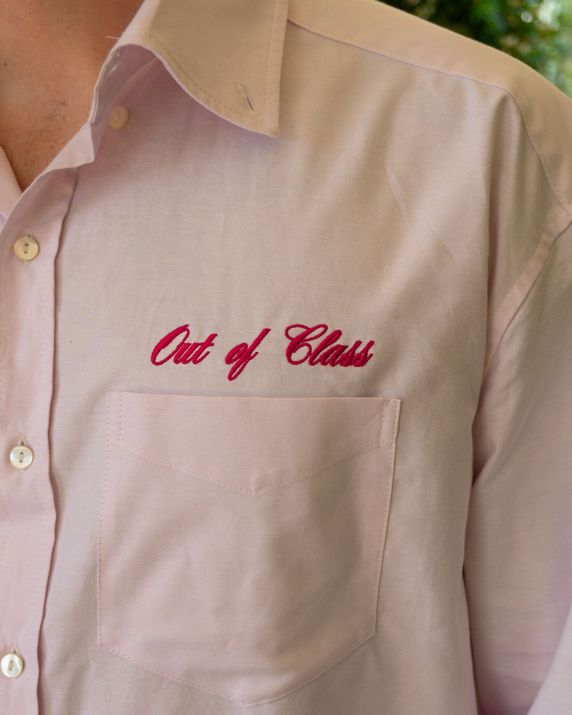 Shell Pink Oxford Shirt