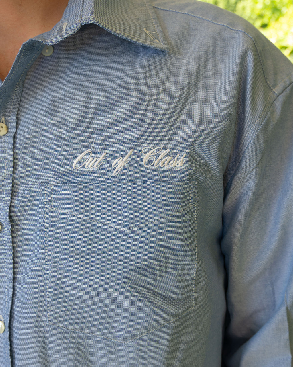 Mist Blu Oxford Shirt