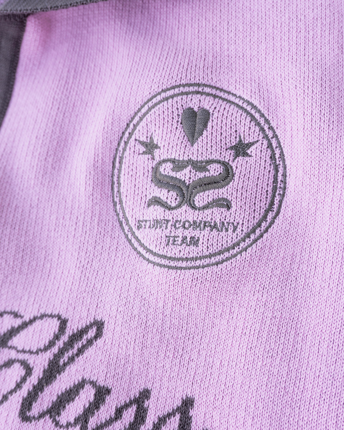 Cocoa Pink "Out of Class" Cotton Knit Polo