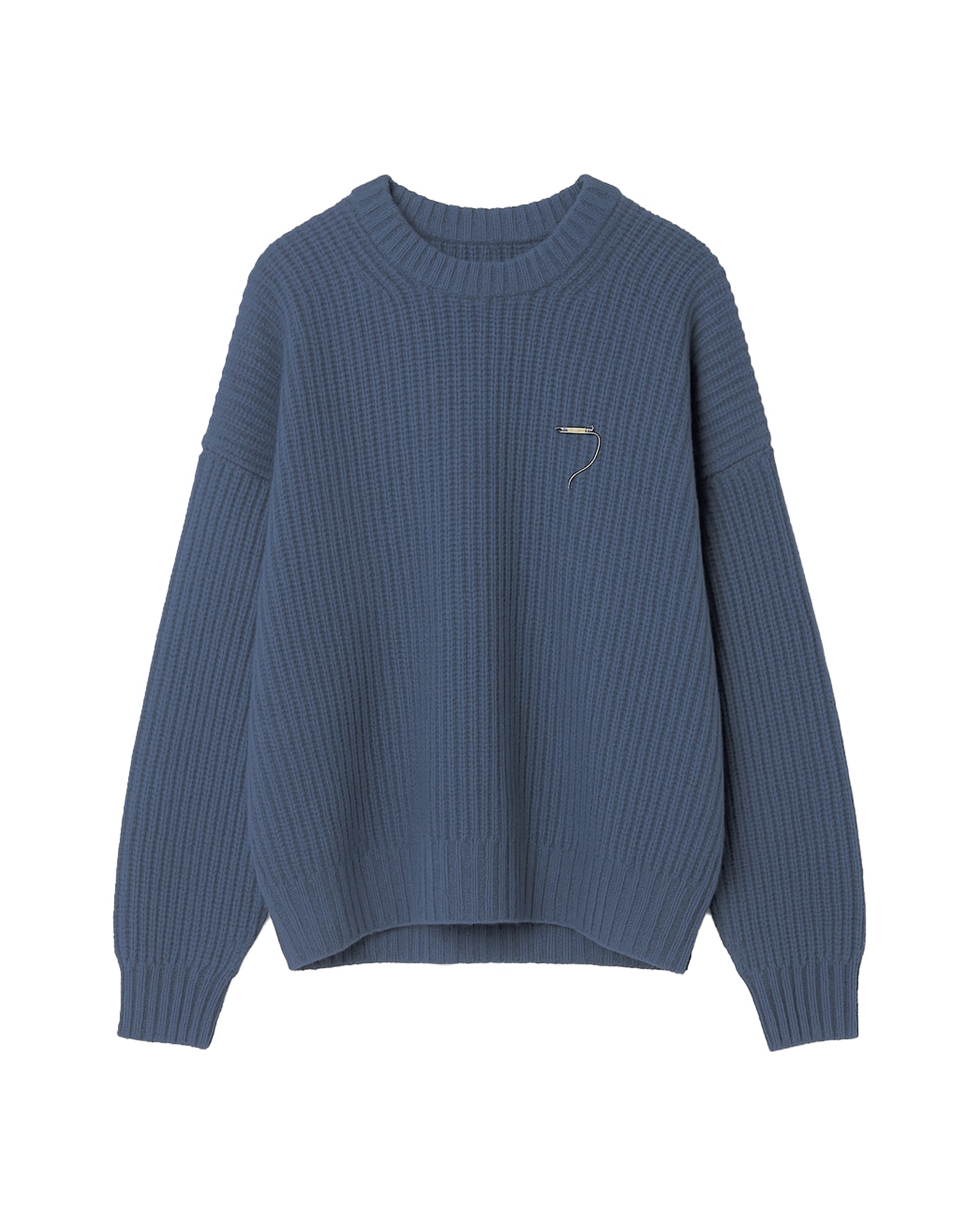 Wool Cashmere Crew Neck