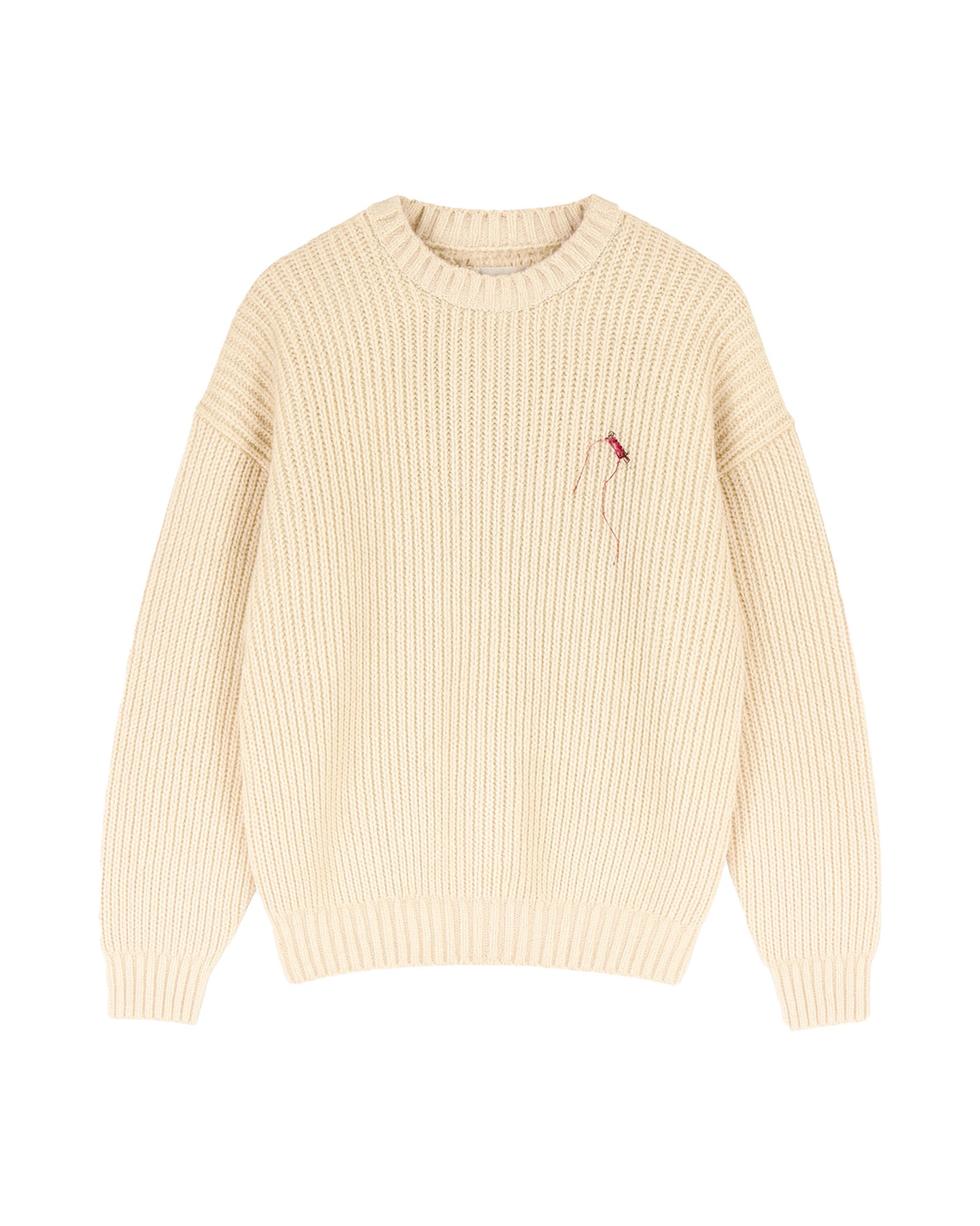 Wool Cashmere Crew Neck