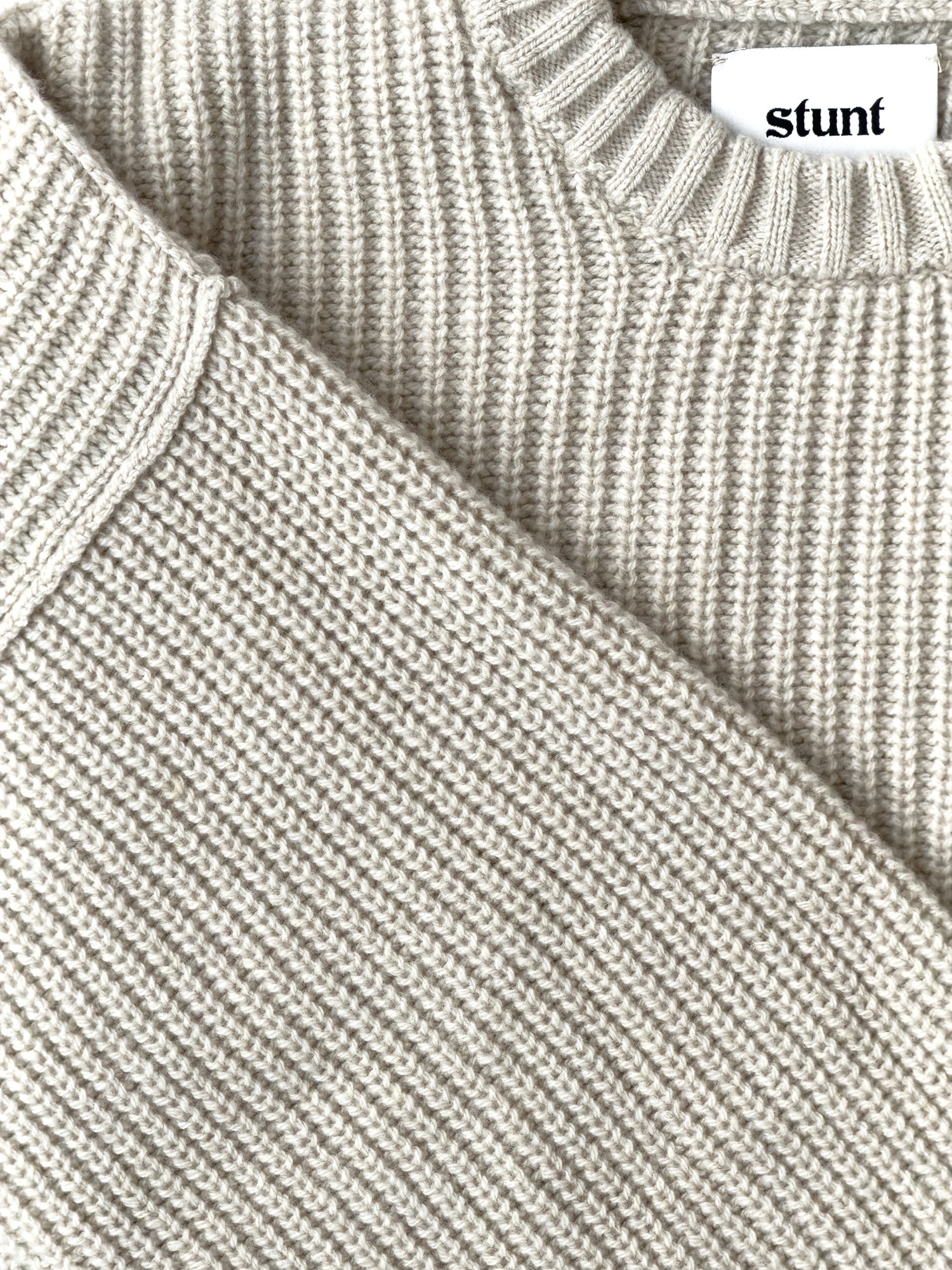 Wool Cashmere Crew Neck