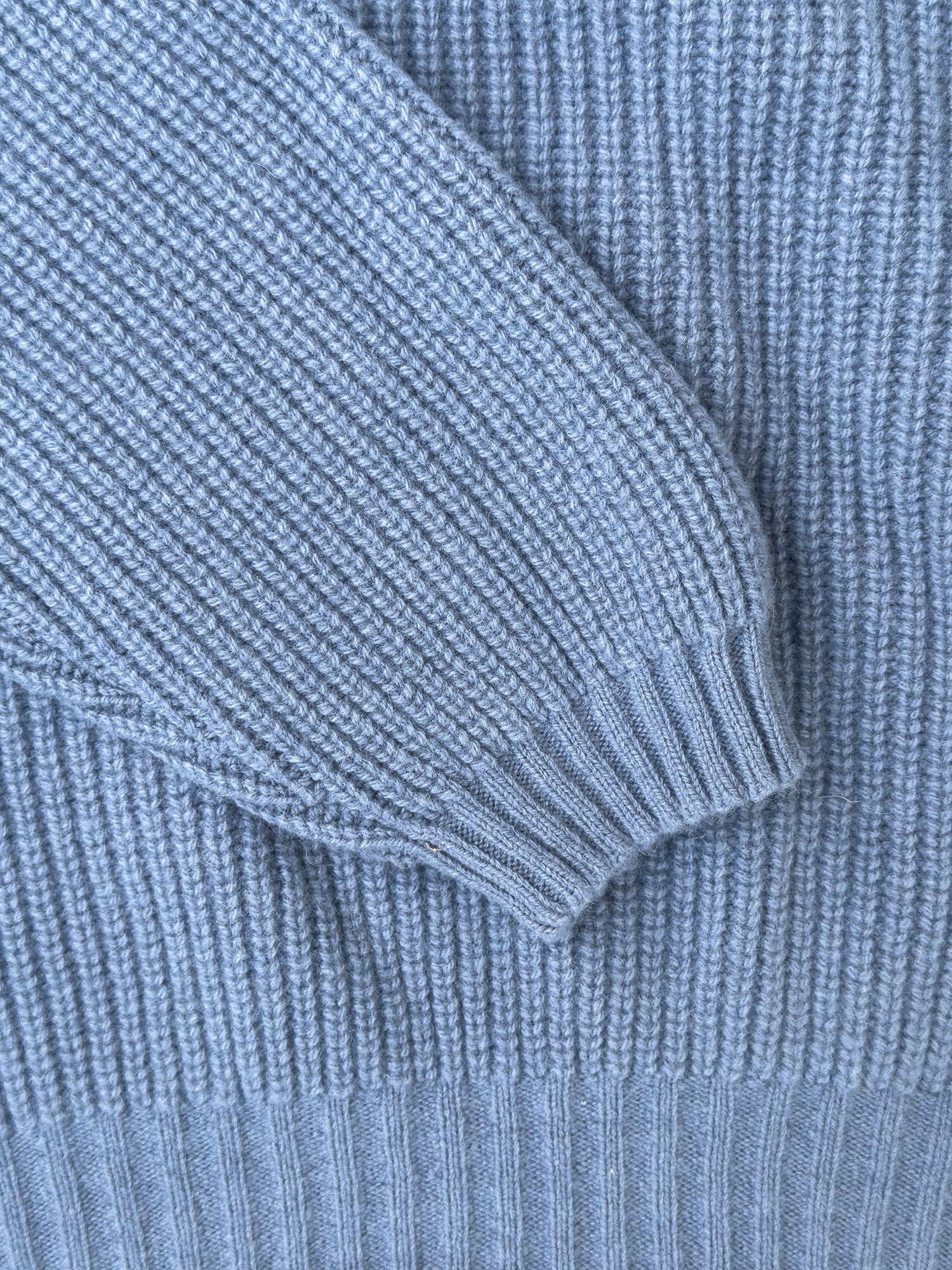 Wool Cashmere Crew Neck