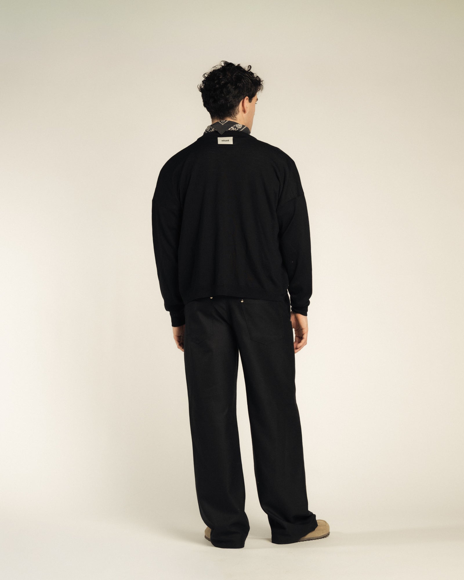 Wool Cashmere Crew Neck