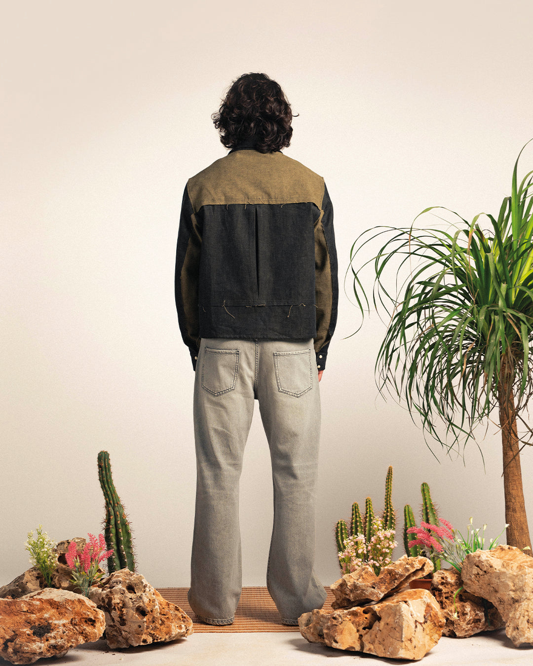 Concrete Black Double Denim Shirt