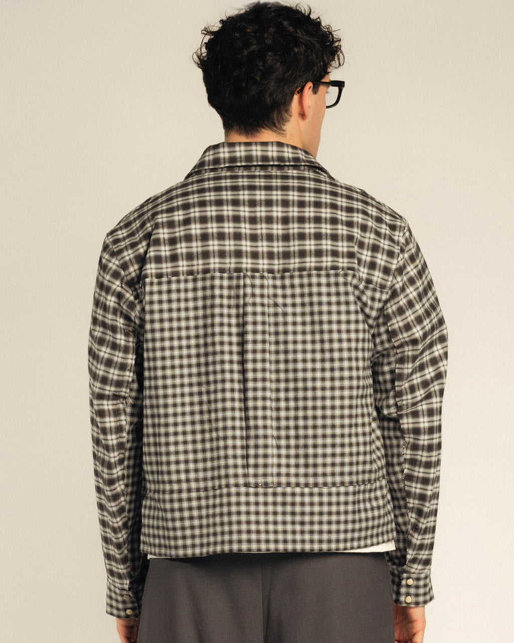 Check Patch Shirt