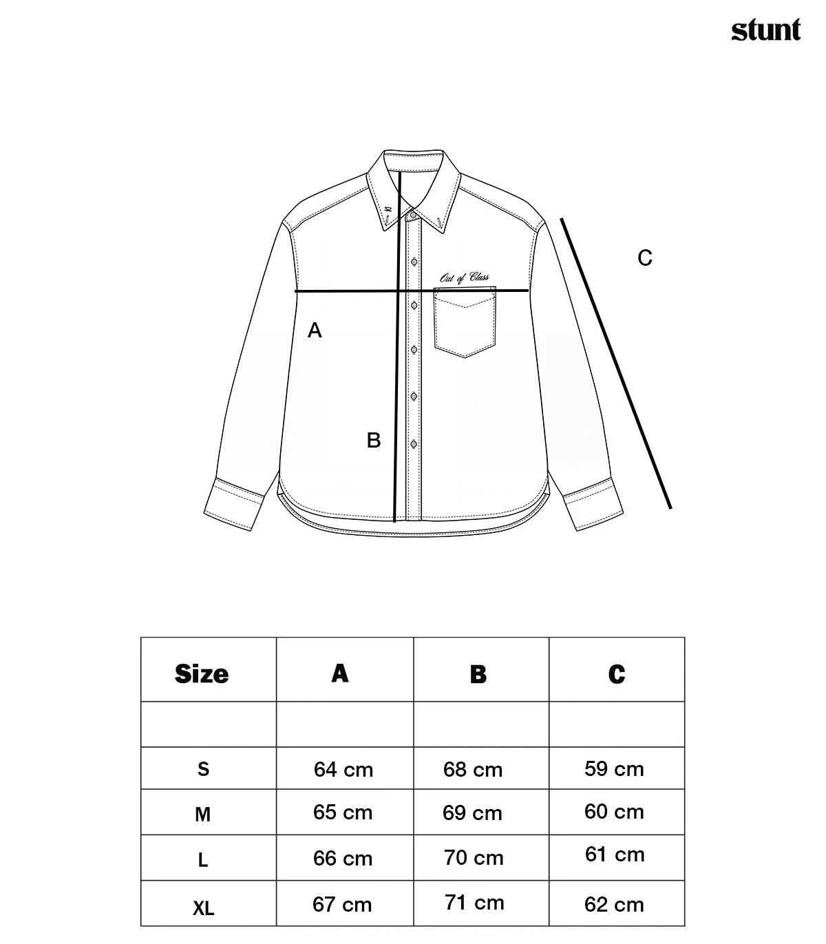 Cranberry Cotton Striped Shirt size guide