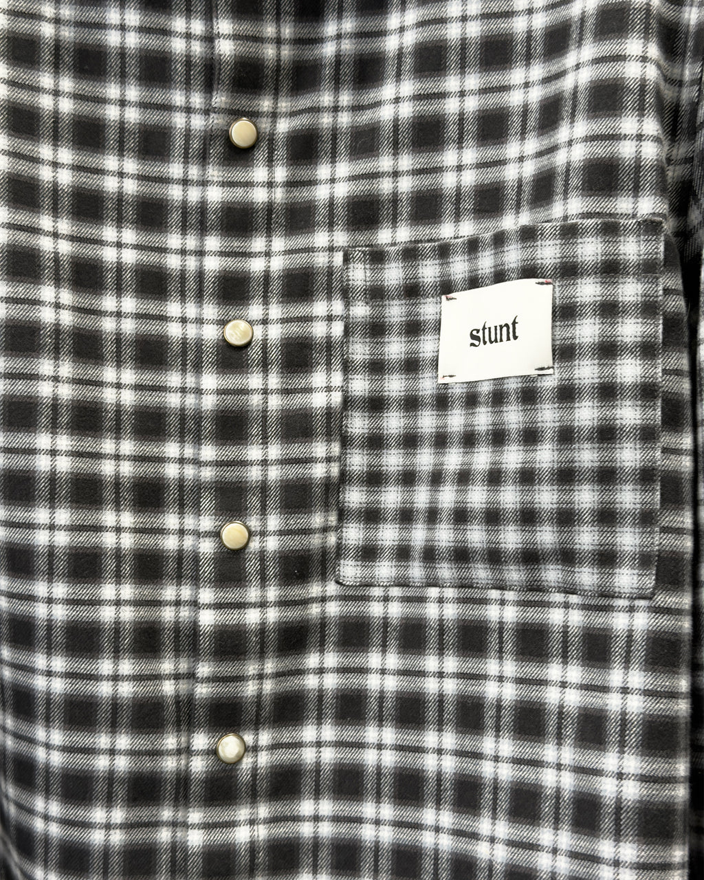 Check Patch Shirt