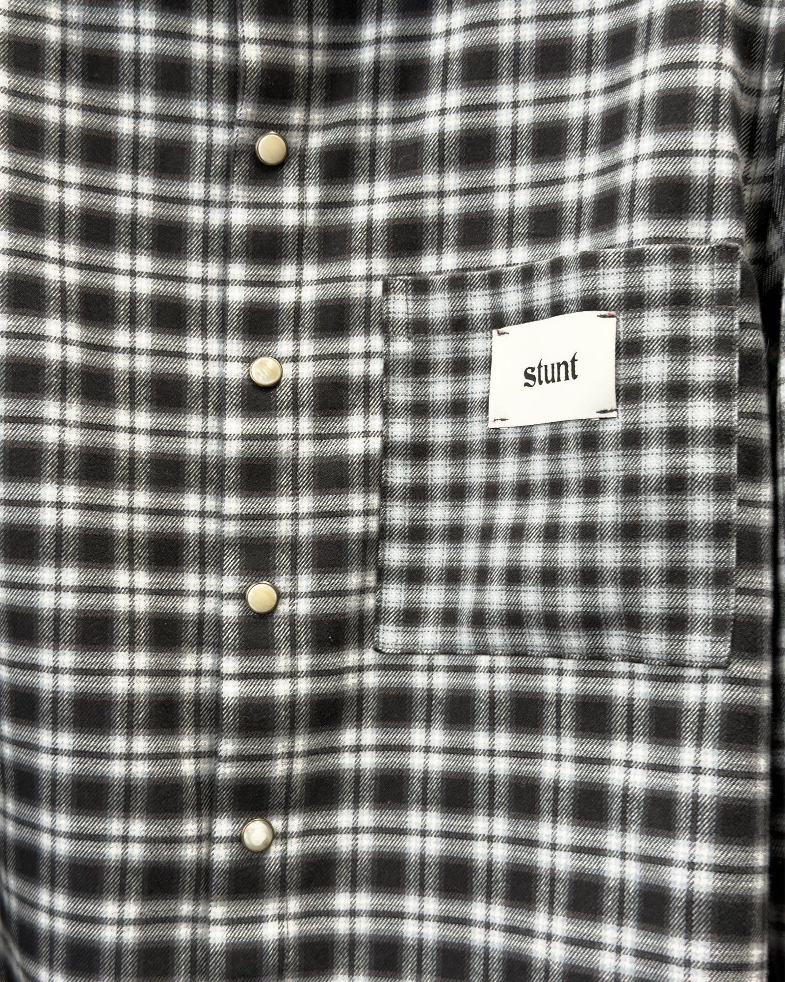 Check Patch Shirt