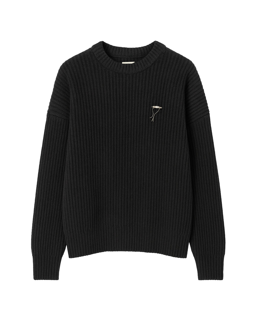 Wool Cashmere Crew Neck