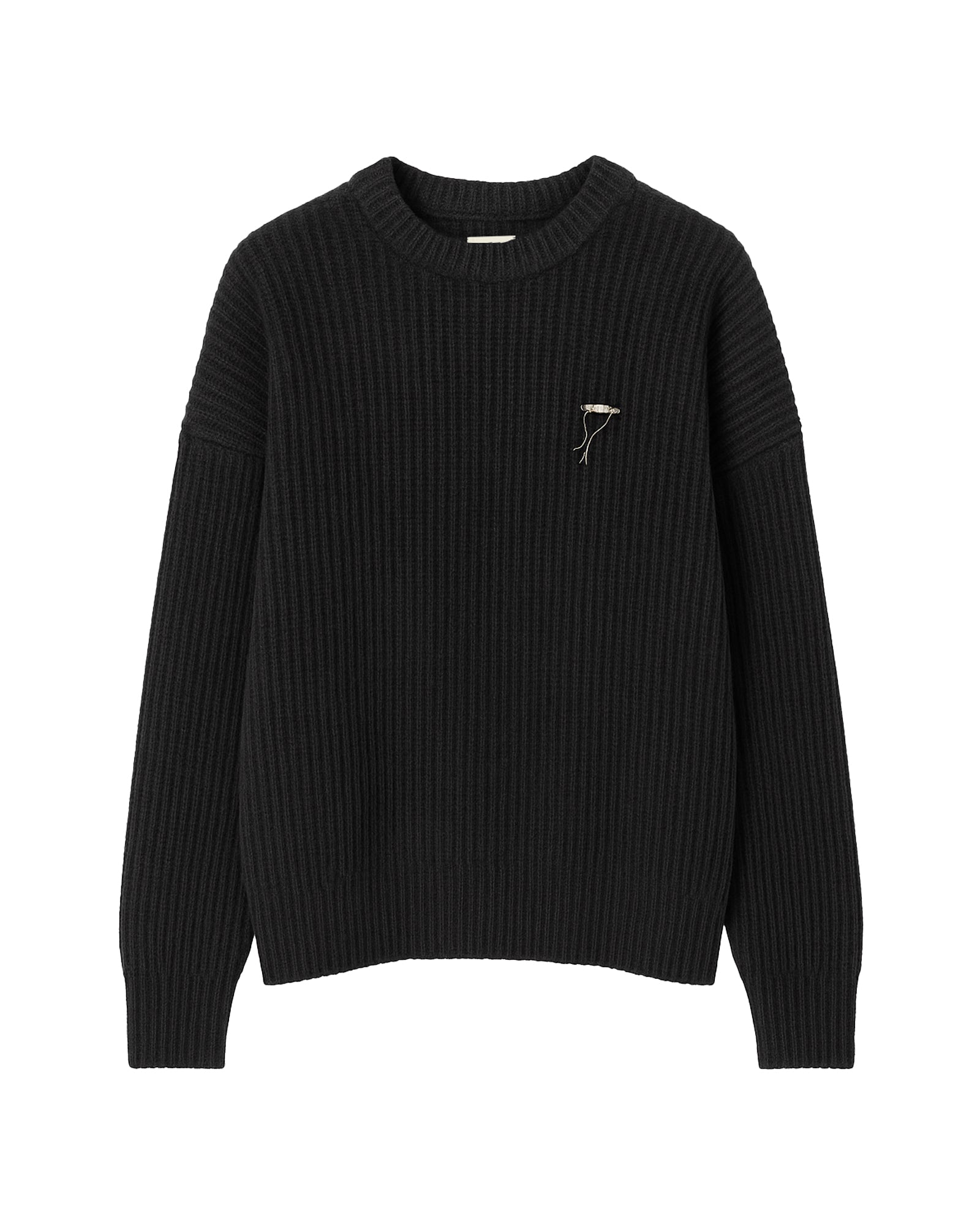 Wool Cashmere Crew Neck