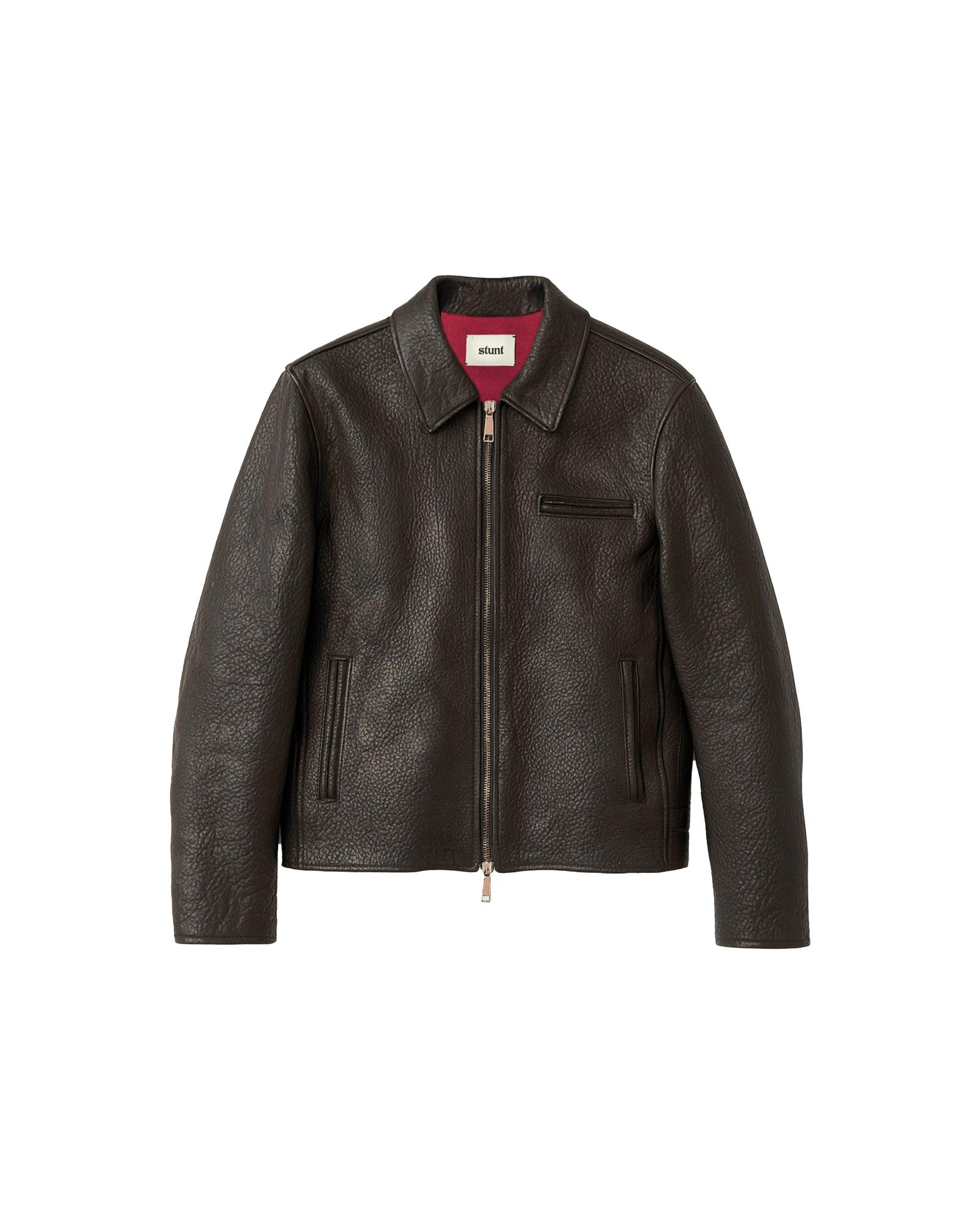 Black Grain Leather Jacket