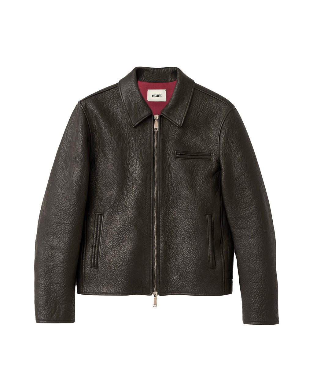 Black Grain Leather Jacket
