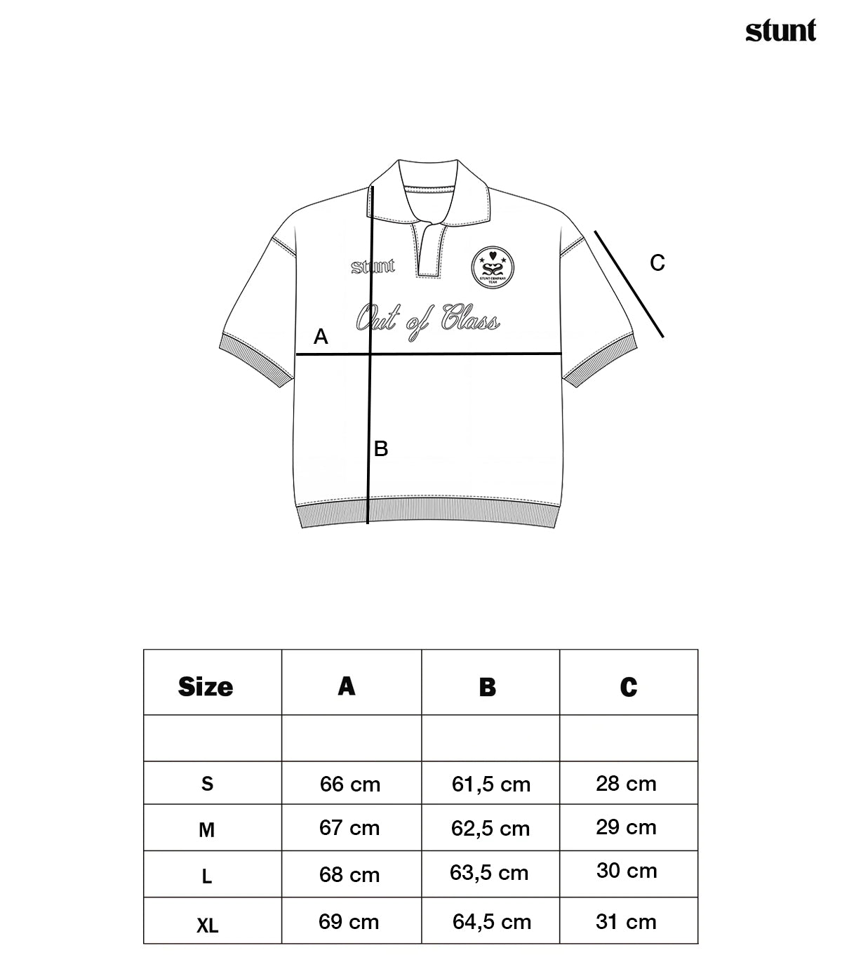 Cloud "Out of Class" Cotton Knit Polo size guide