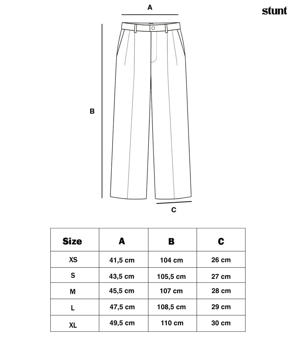 Mist Grey Wide Leg Linen Pants size guide